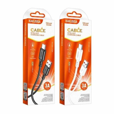 KAKUSIGA USB Type C Fast Charging Cable 3A (1Meter)